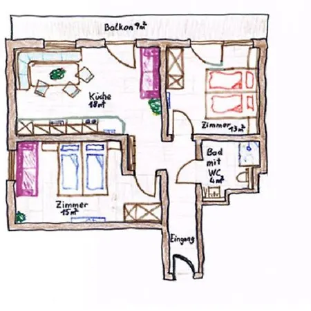 Riedlhof - Apartment *